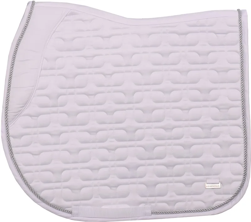 Zadeldek Horsegear Hgsedgehill Veelzijdigheid by Horsegear in Wit-zilver – product photo