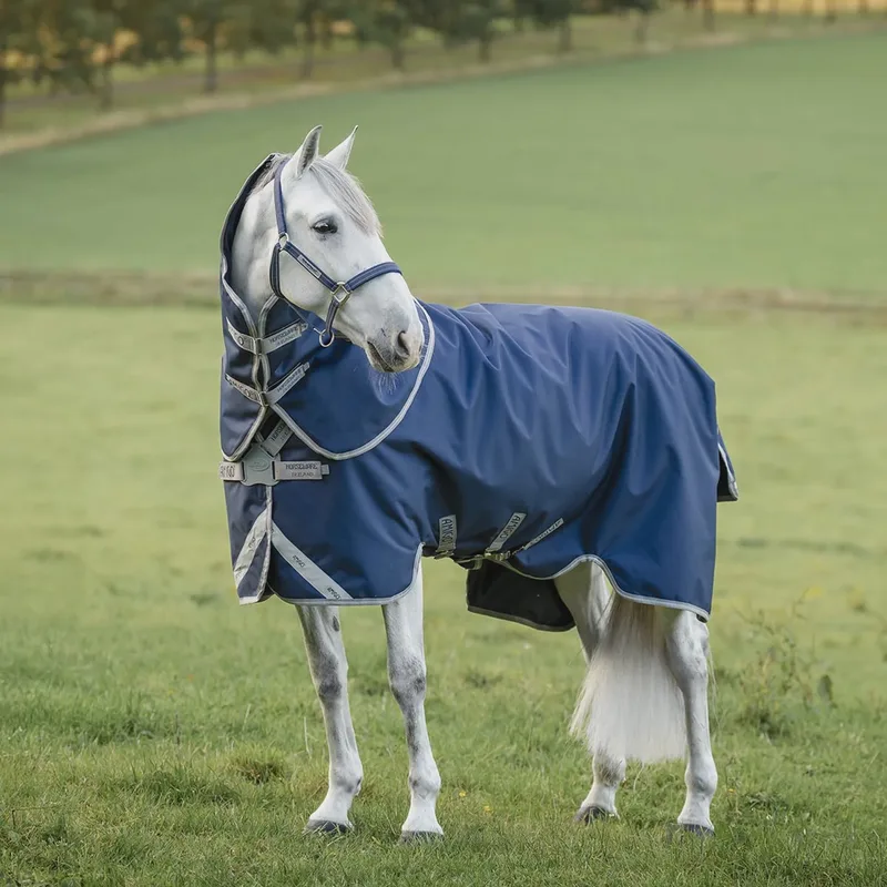 Amigo Turnout Rug FieldSafe Plus 1200D 195 by Horseware in Dark blue – product photo