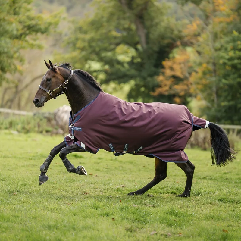 Regendeken Horseware Amigo 1200d 0gr - 130/183 von Horseware in Donkerrood – Produktfoto