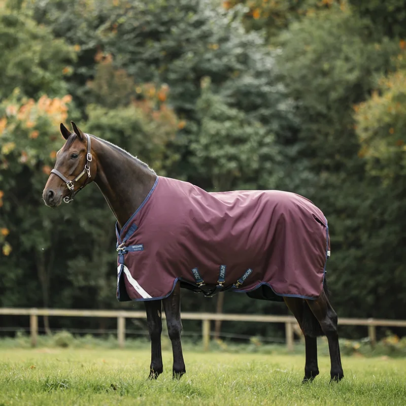 Regendeken Horseware Amigo 1200d 0gr - 140/191 de Horseware en Donkerrood – photo produit