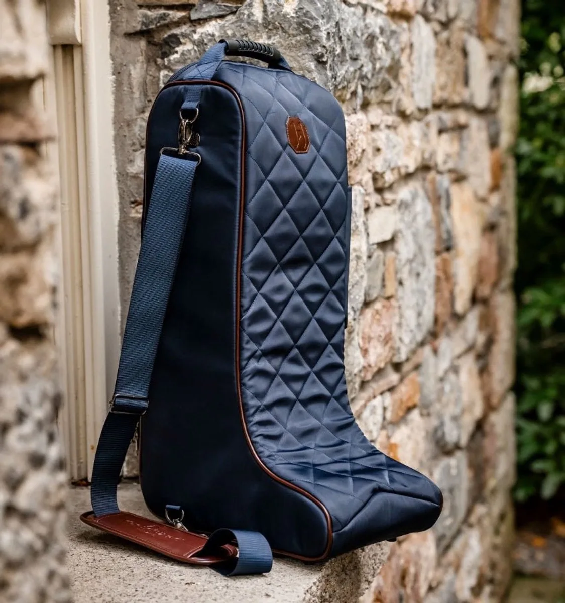Signature Boot Bag laarzentas von Horseware in Dunkelblau – Produktfoto