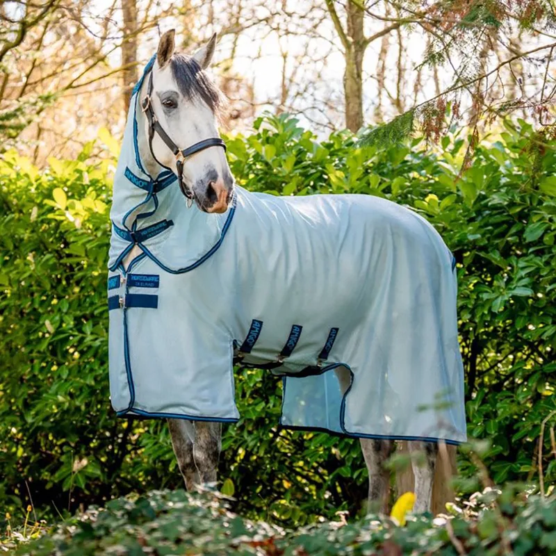 Vliegendeken Horseware Amigo Bug Buster Plus - 130/183 by Horseware in Blue – product photo