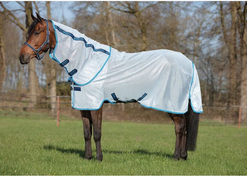 Vliegendeken Horseware Amigo Bug Rug - 160/213 by Horseware in Blue – product photo