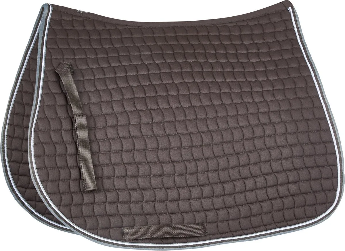 Adepto Veelzijdigheidszadeldek, Pony von Horze in Dark Brown – Produktfoto