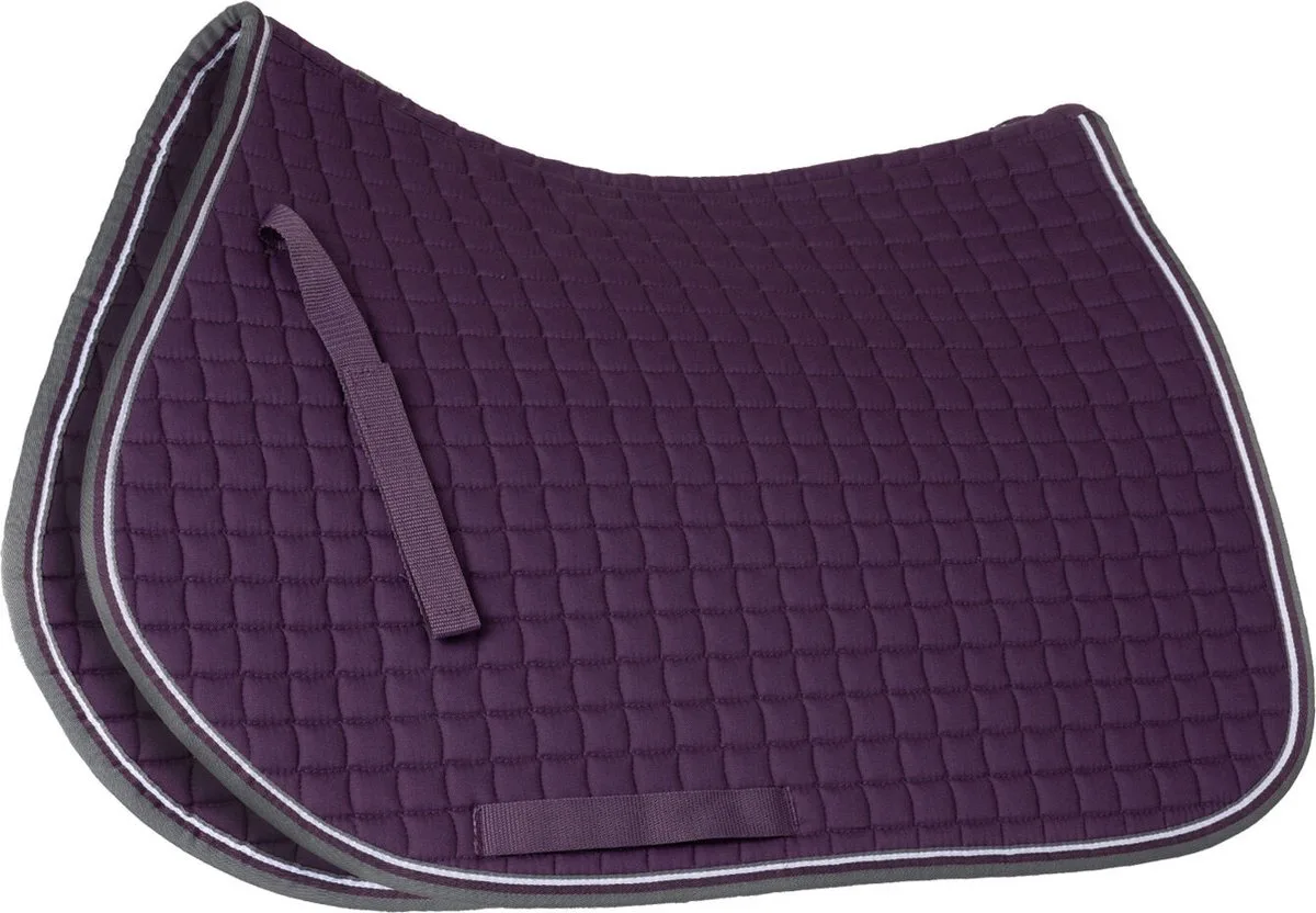 Adepto Veelzijdigheidszadeldek, Warmblut de Horze en Blackcurrant Purple – photo produit