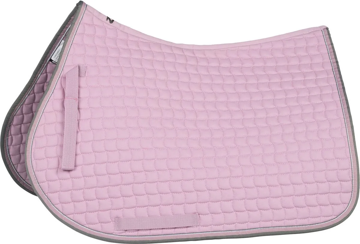Adepto Veelzijdigheidszadeldek, Warmblut von Horze in Dawn Pink – Produktfoto