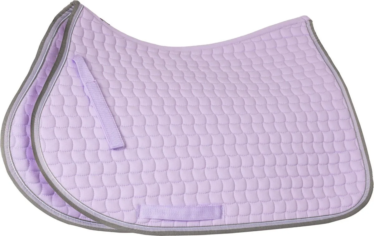 Adepto Veelzijdigheidszadeldek, Warmblut von Horze in Languid Lavender Purple – Produktfoto