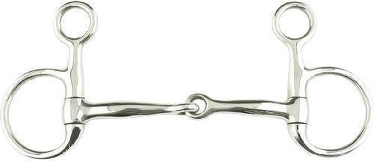 Baucherbit enkel gebroken 12,5cm de Horze en Argent – photo produit