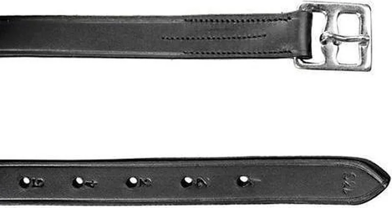 Beugelriemen Black 135cm by Horze in Black – product photo