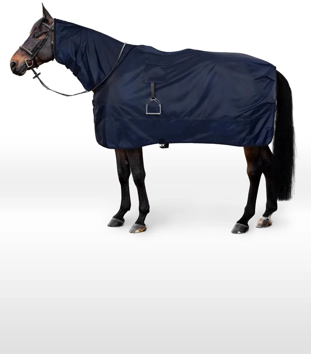 Cambridge Combo Paardendeken de Horze en Dark Navy – photo produit
