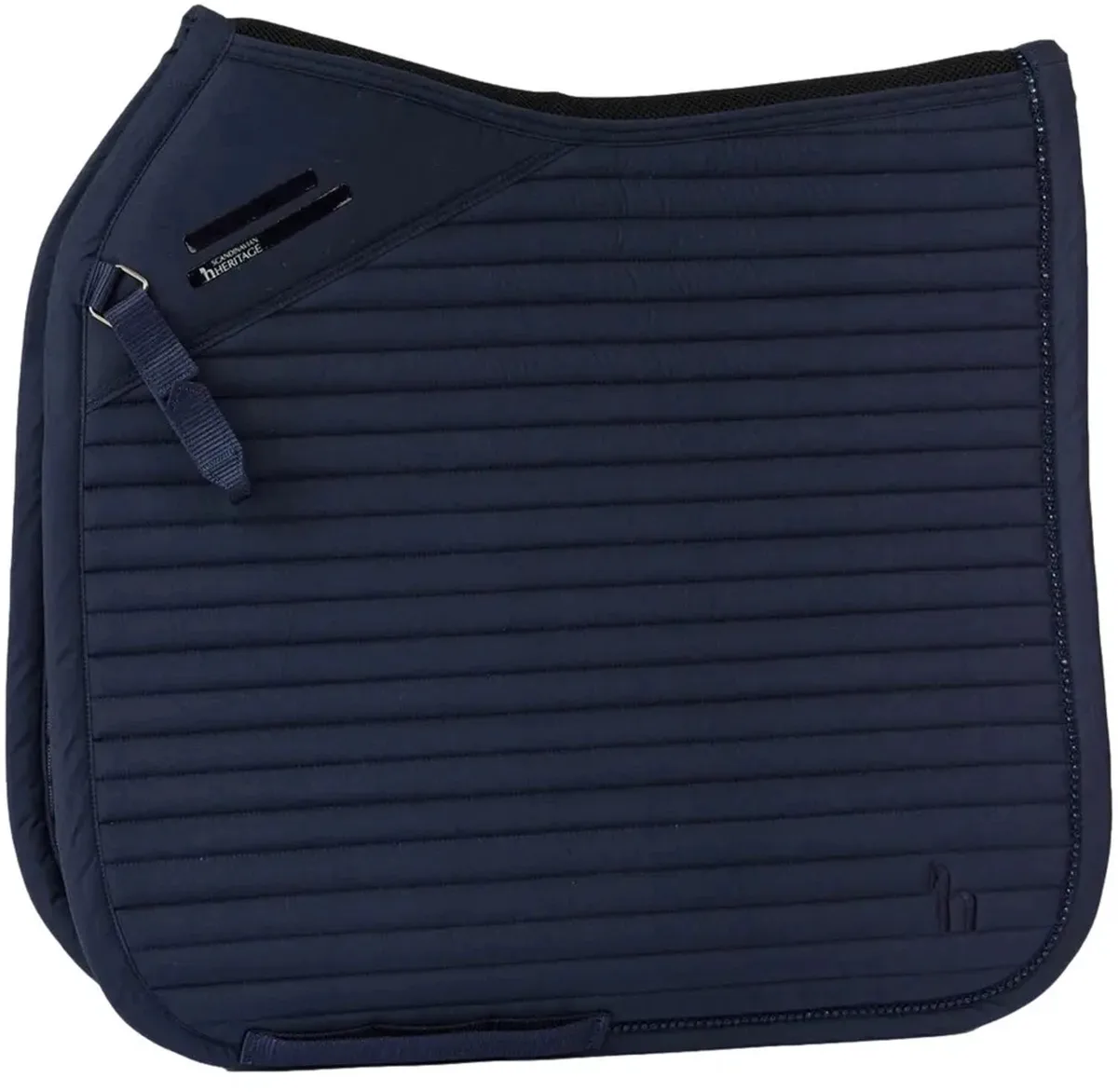 Dressuurmat Horze Symphony van Horze in Odyssey navy – productfoto