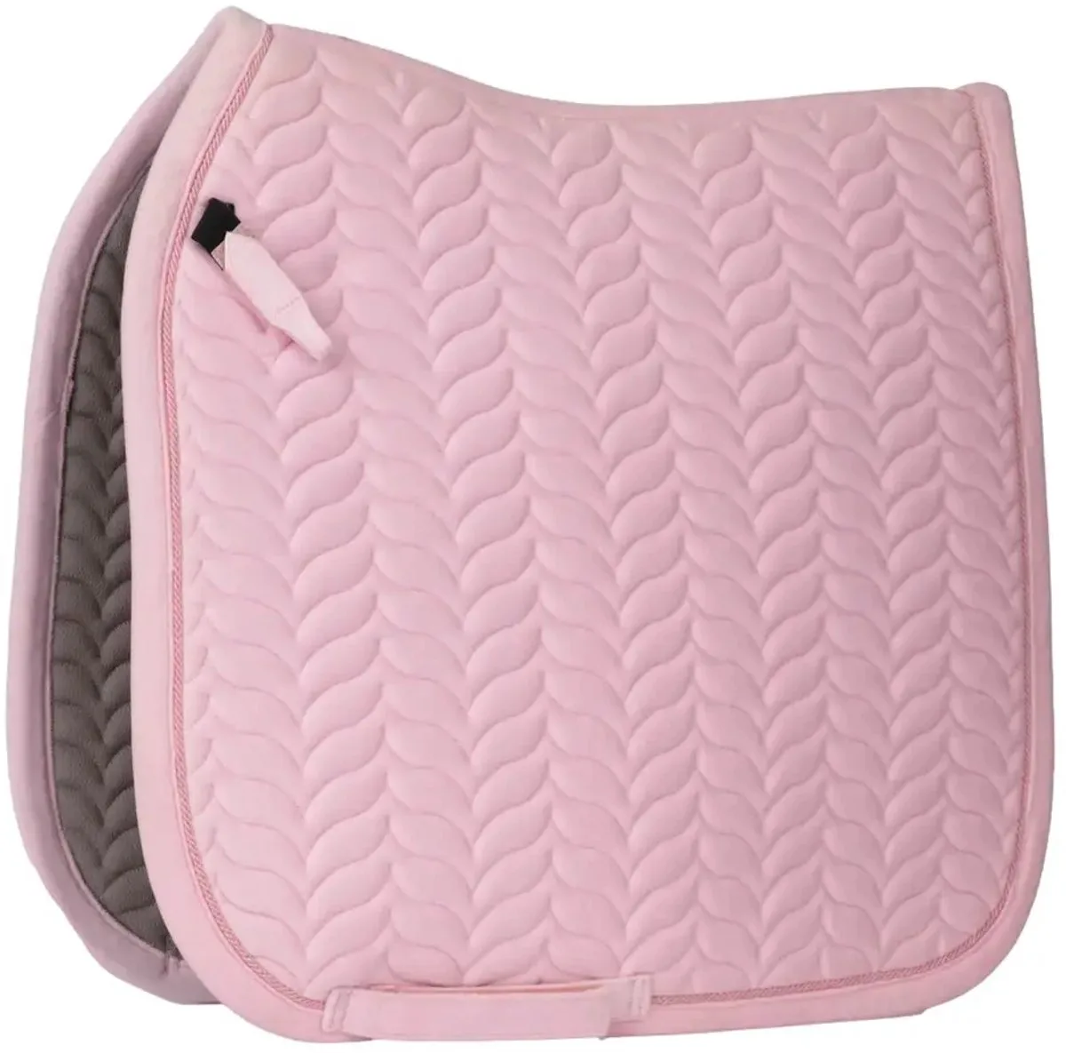 Dressuurmat Horze Velvet Wave de Horze en Nauwelijks roze – photo produit