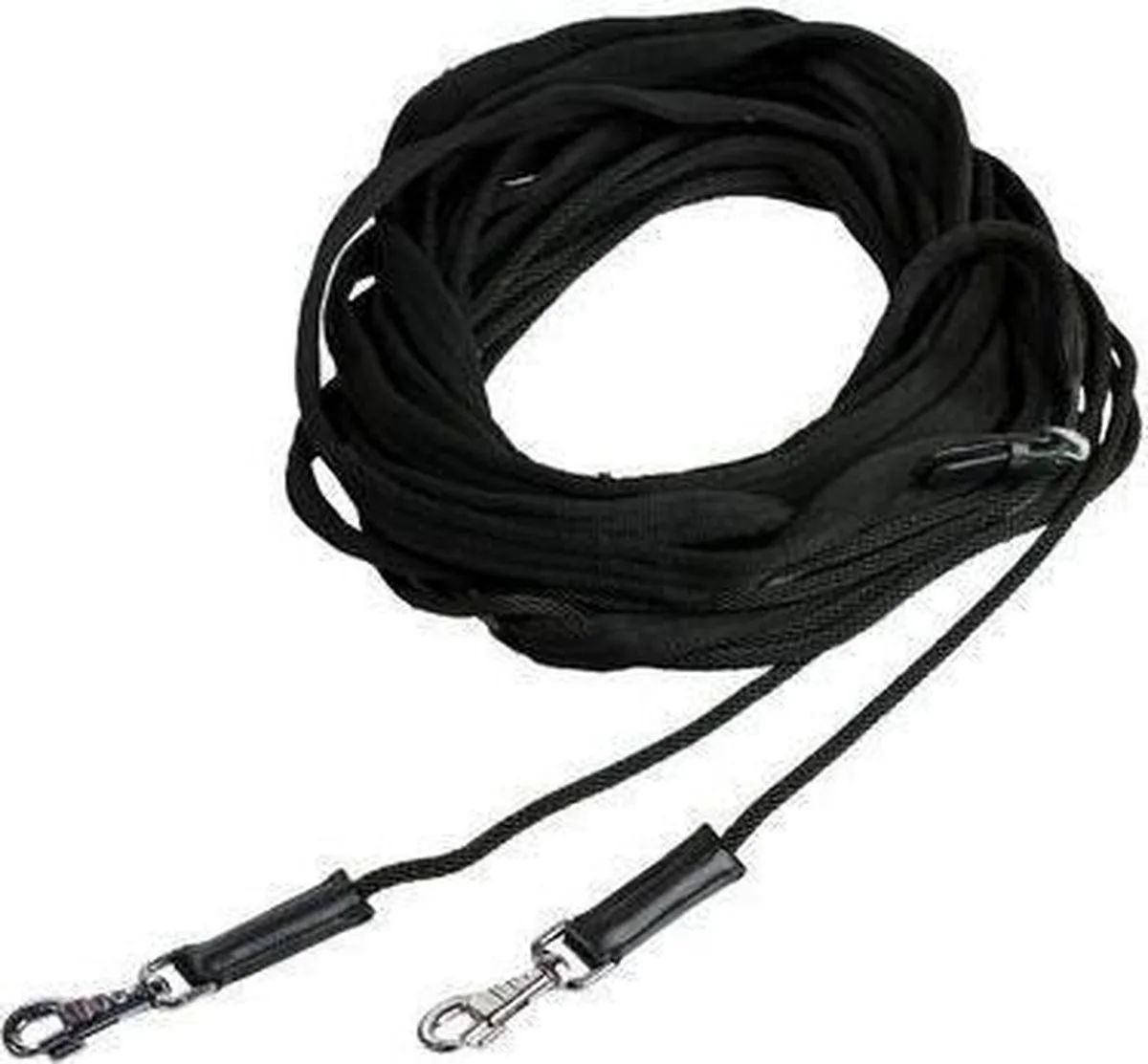 Dubbele Longeer Drawteugels Black de Horze en Noir – photo produit