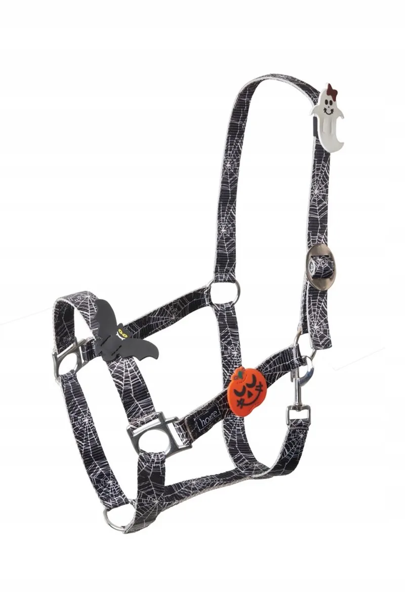 Halloween Hoofdstel Full - Spookachtig Paardentuig by Horze – product photo