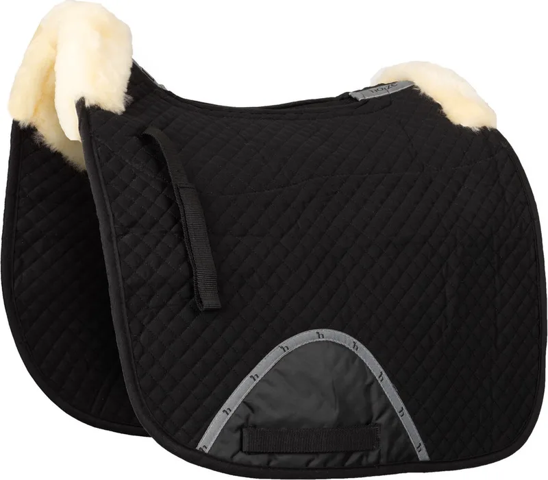 Harleigh Lamsvel Zadeldek, Warmblut de Horze en Noir – photo produit