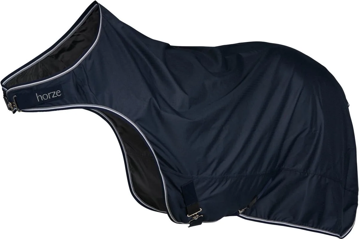 Hilo Stapmolendeken, Blue, 145 de Horze en Bleu foncé – photo produit