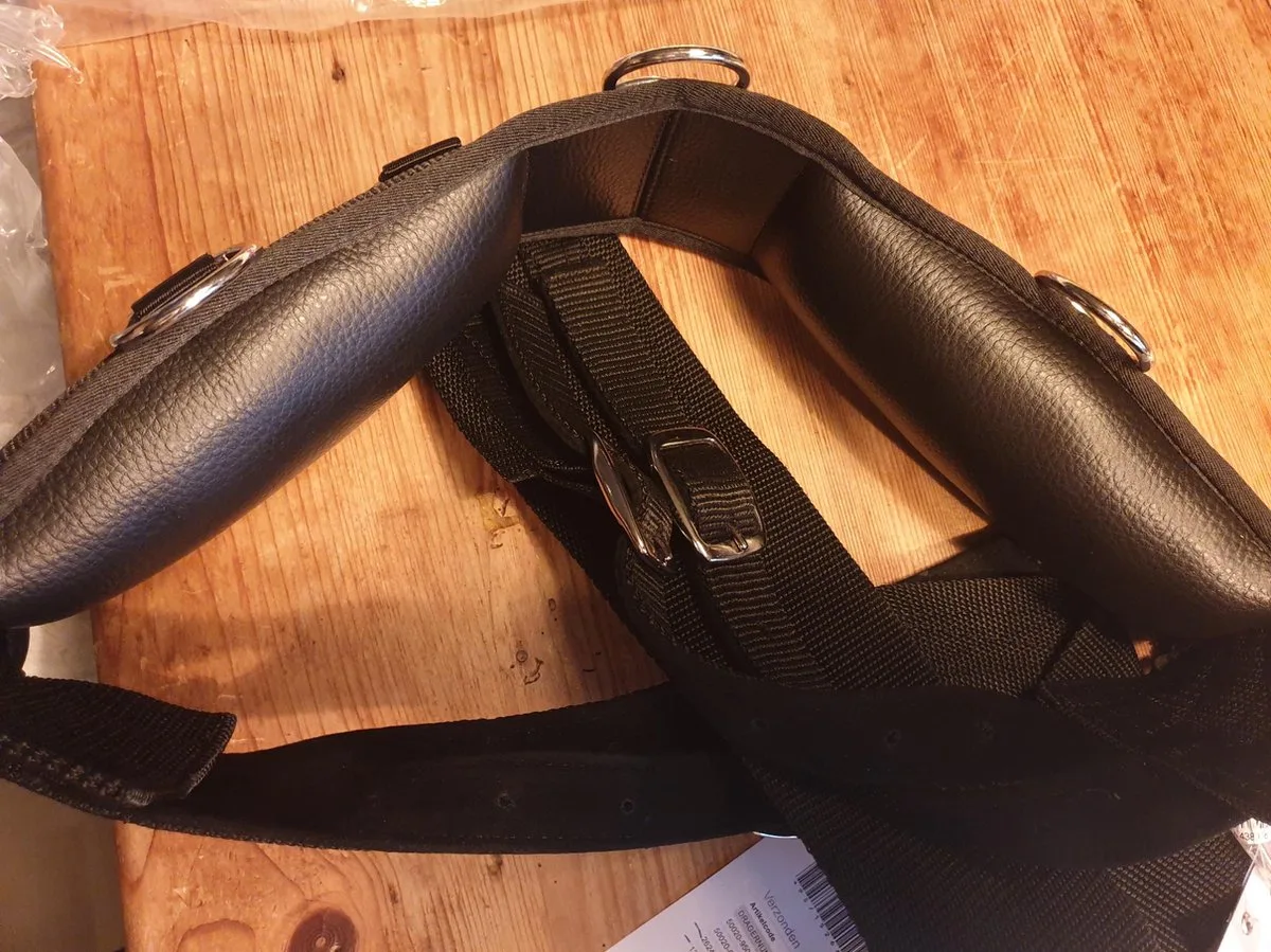 longeersingel met schoft - pony de Horze en Noir – photo produit