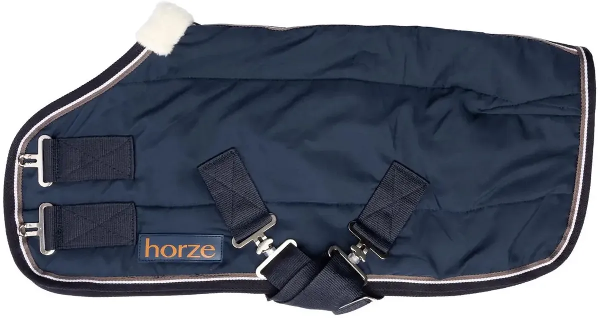 Paardendeken voor pony Horze Glasgow 100g de Horze en Rouge – photo produit