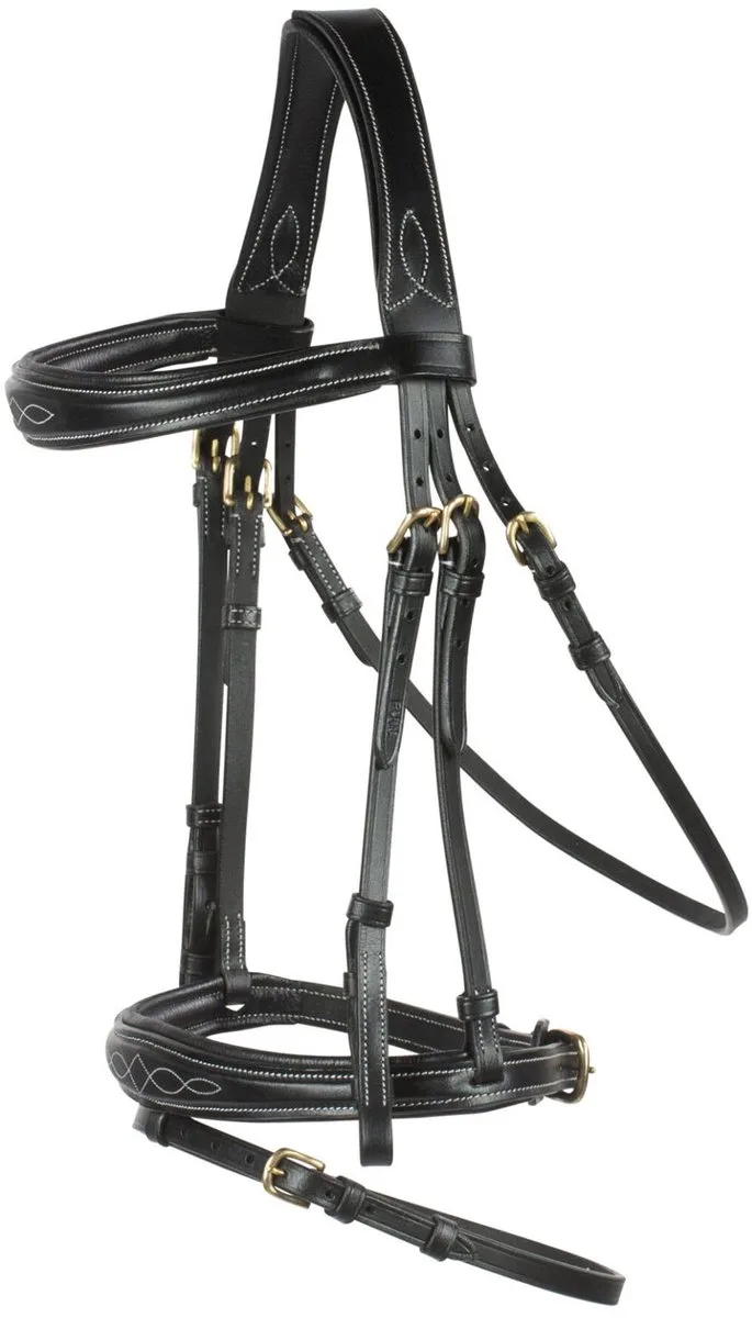 Sion Hoofdstel met Teugels, Pony by Horze in Black – product photo