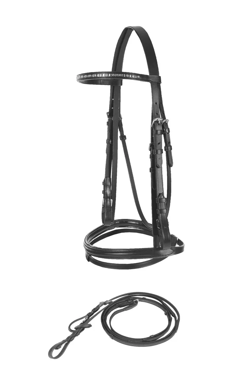 Weston Hoofdstel, Warmblut by Horze in Black – product photo