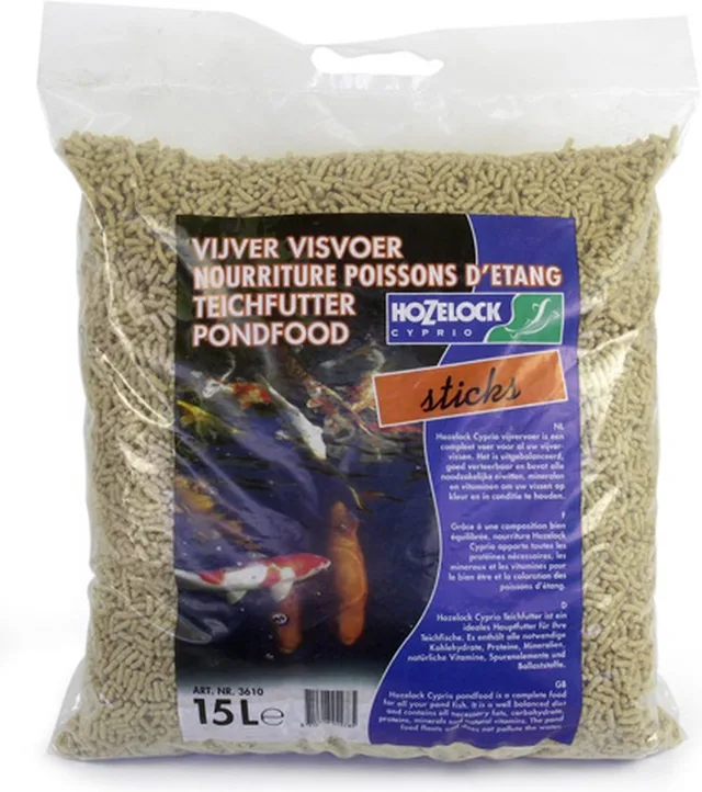 Visvoer Sticks 15 liter