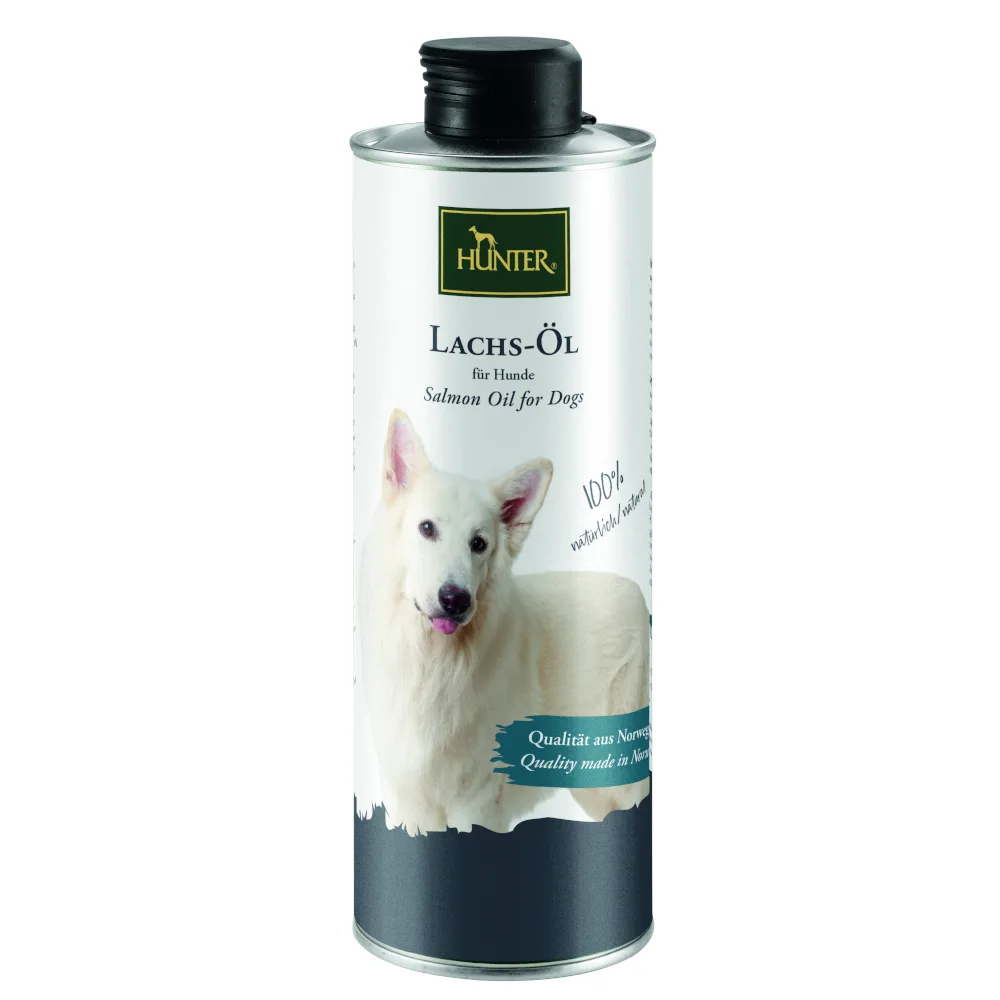 500 ml zalmolie HUNTER hondenvoer supplement by Hunter – product photo