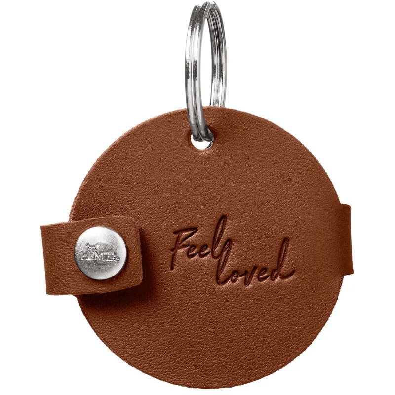anhänger hundemarken etui aalborg S von Hunter in Cognac, Regular – Produktfoto
