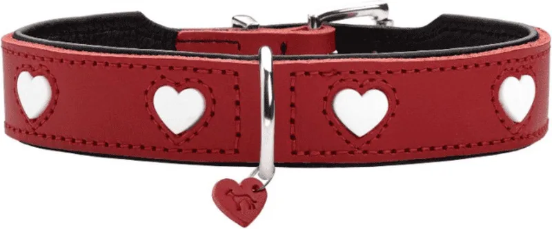 Collar Love - 47/S-M von Hunter in Rot – Produktfoto