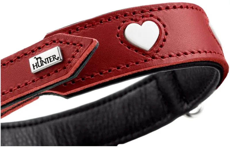 Collar Love - 65/L by Hunter in Red – product photo