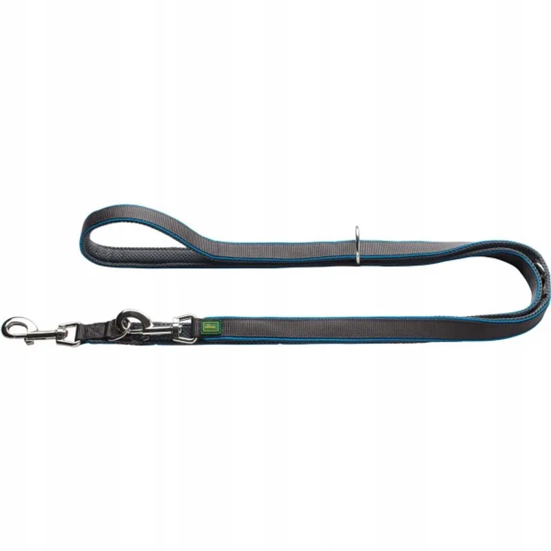 Divo Verstelbare Hondentuig Turquoise Grijs 1.5/200cm van Hunter – productfoto