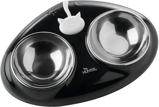 Dubbele Voerbak Kat Moulins 2 x 150 ml