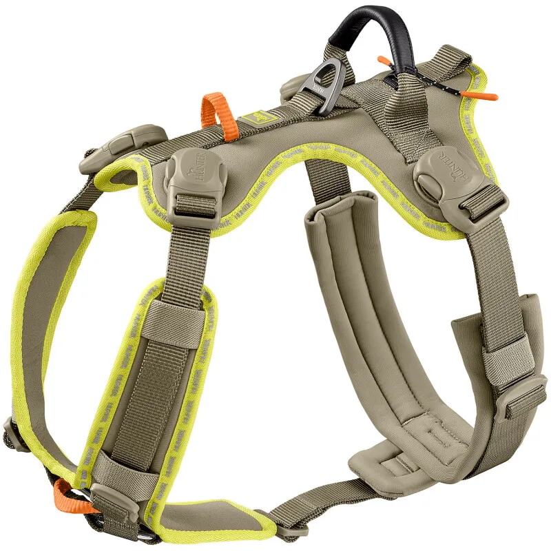 Ergonomisches Geschirr ErgoMove Pro™ M van Hunter in Groen, Regular – productfoto
