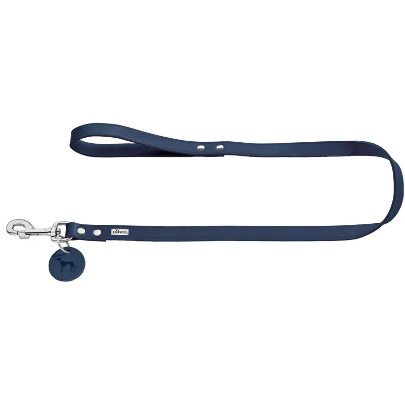 Führleine 1,3 cm, 1,1 m von Hunter in Dunkelblau, Regular – Produktfoto