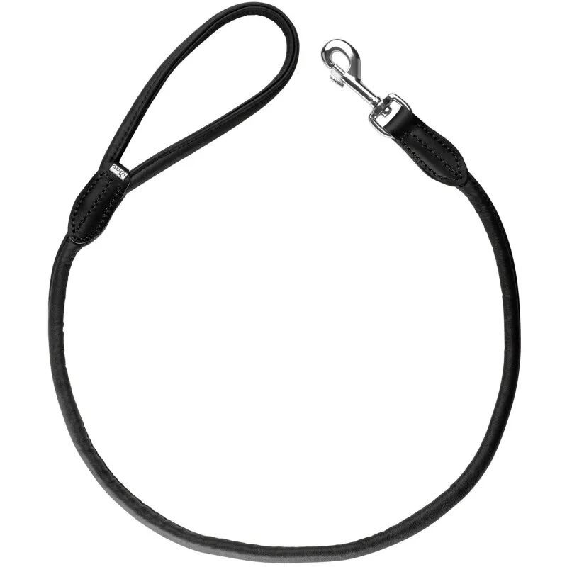 Führleine Round & Soft Canadian Up S fra Hunter i Sort, Regular – produktbillede