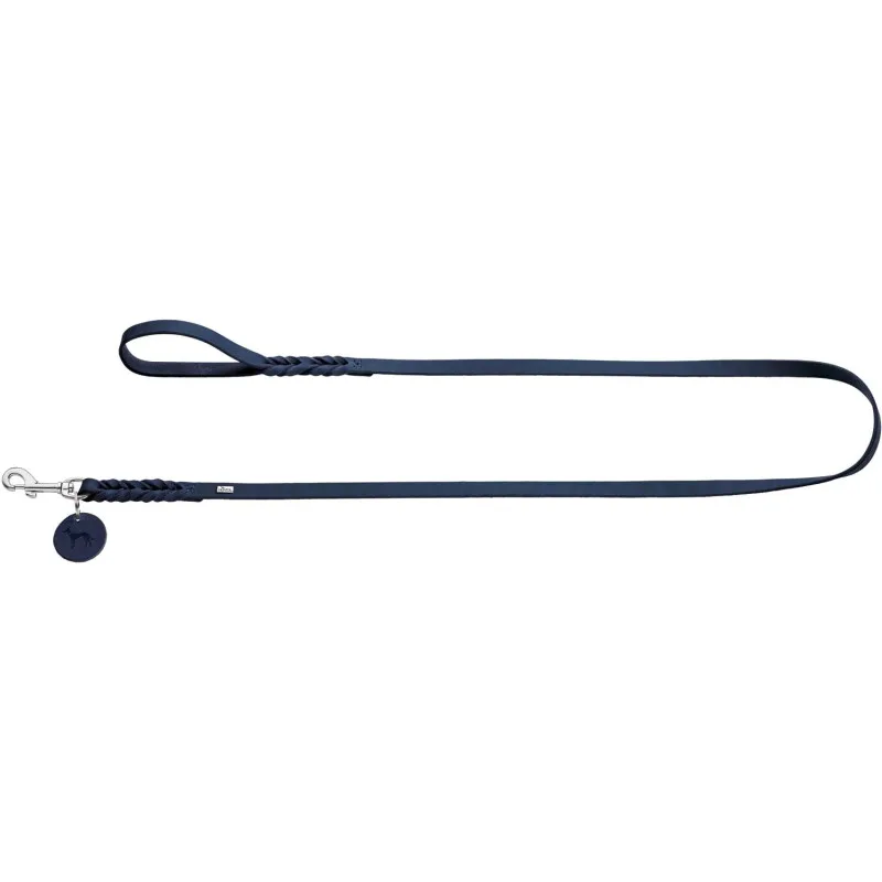 Führleine Solid Education 1,1 cm, 2 m de Hunter en Bleu foncé, Regular – photo produit