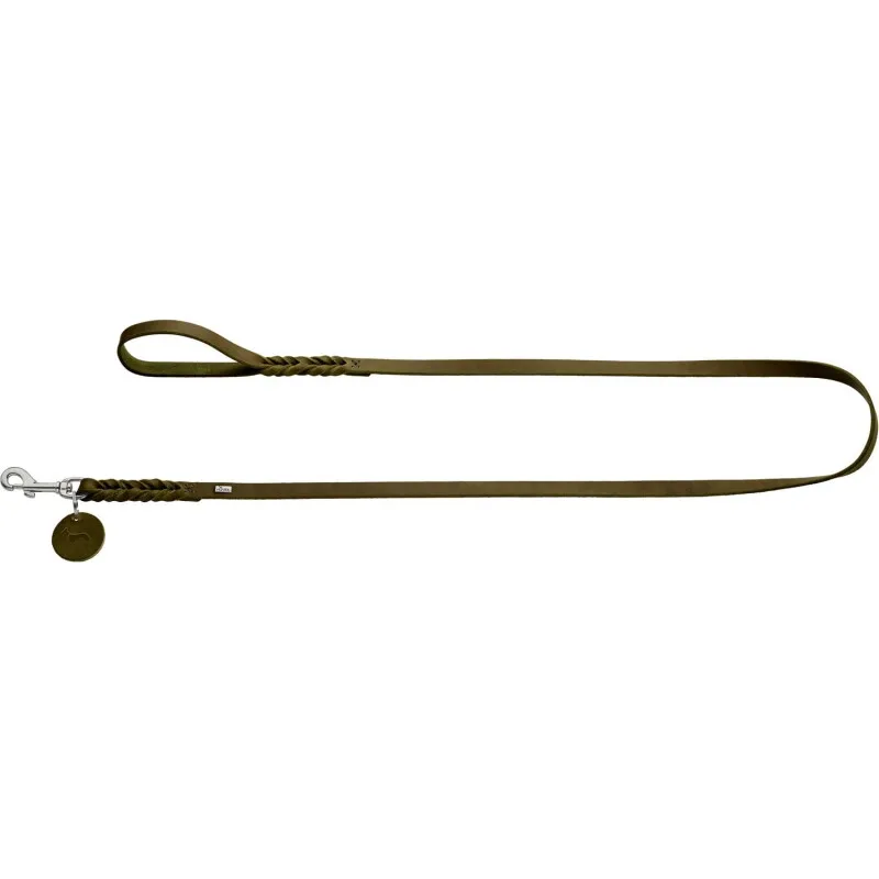 Führleine Solid Education 1,6 cm, 1,5 m de Hunter en Oliv, Regular – photo produit