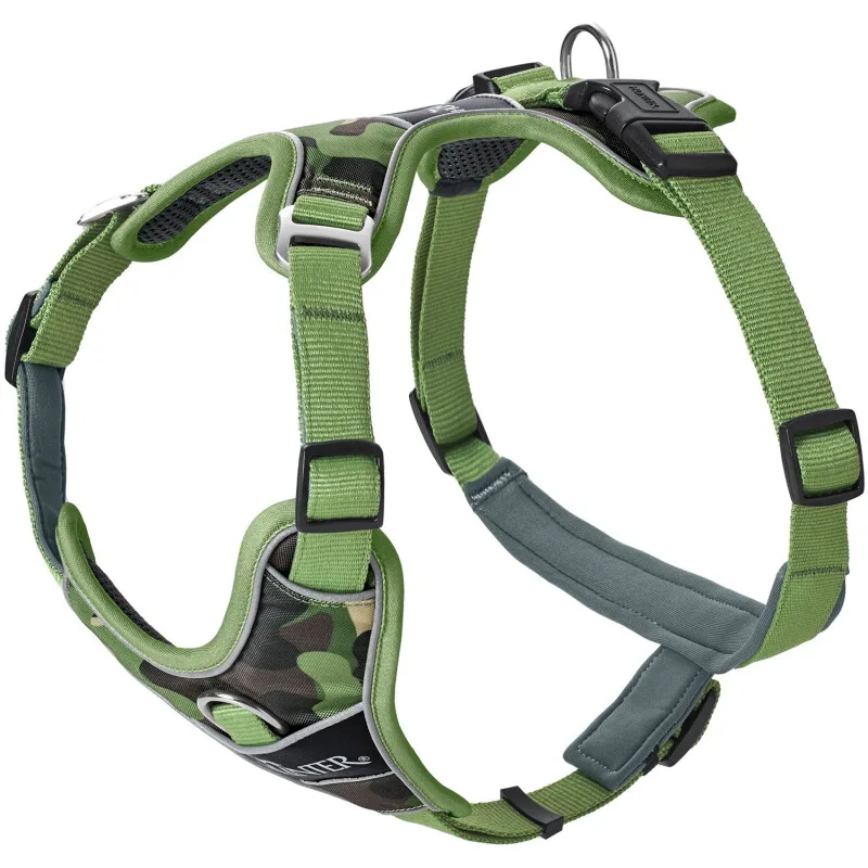 Geschirr Divo Camouflage L från Hunter i Grön, Regular – produktbild