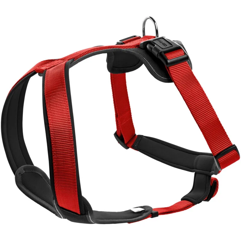 Geschirr Neopren rot/ schwarz M-L van Hunter in Rood, Zwart, Regular – productfoto