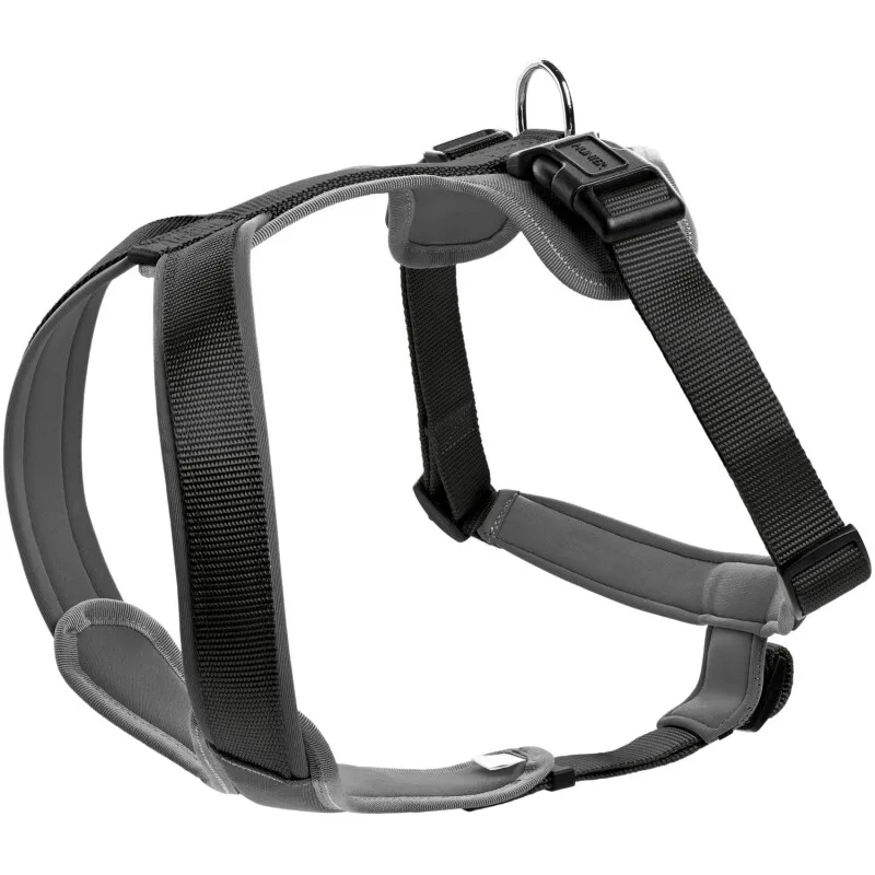 Geschirr Neopren schwarz/ grau L-XL de Hunter en Noir, Gris, Regular – photo produit