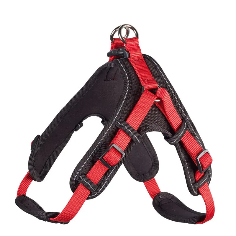 Geschirr Neopren Vario Quick rot/ schwarz L van Hunter in Regular – productfoto