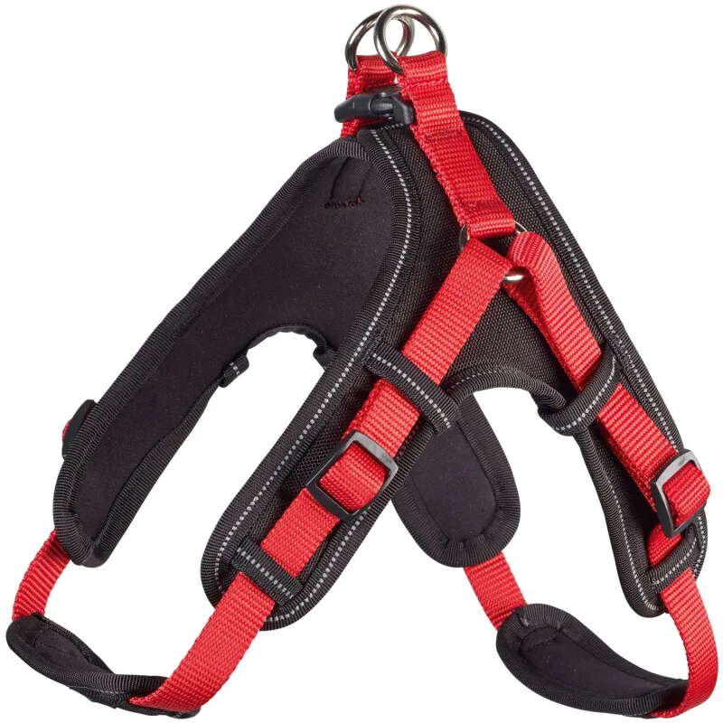 Geschirr Neopren Vario Quick rot/ schwarz XS-S de Hunter en Regular – photo produit