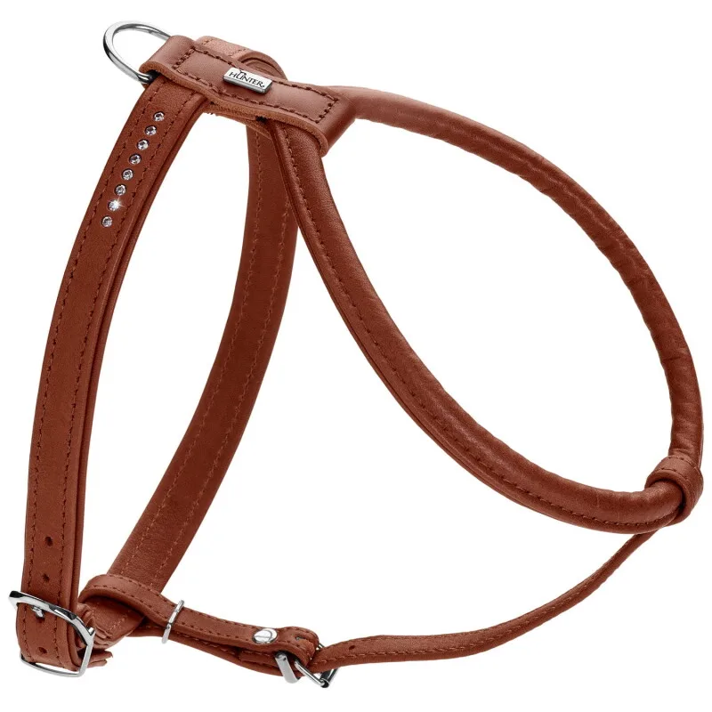 Geschirr Round & Soft Canadian Up S-M by Hunter in Cognac, Regular – product photo