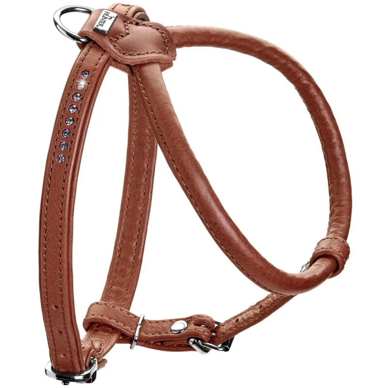 Geschirr Round & Soft Canadian Up XS-S by Hunter in Cognac, Regular – product photo