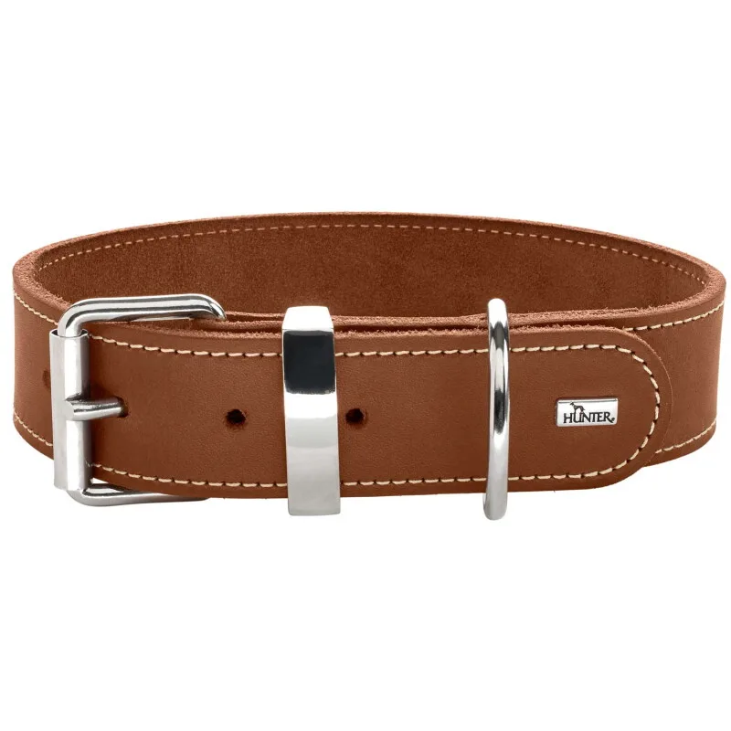 Halsband Aalborg Special 40 cm från Hunter i Cognac, Regular – produktbild
