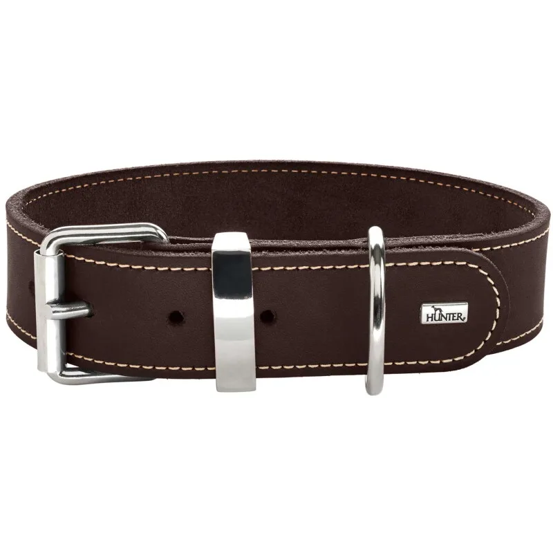 Halsband Aalborg Special 45 cm de Hunter en Dunkelbraun, Regular – photo produit