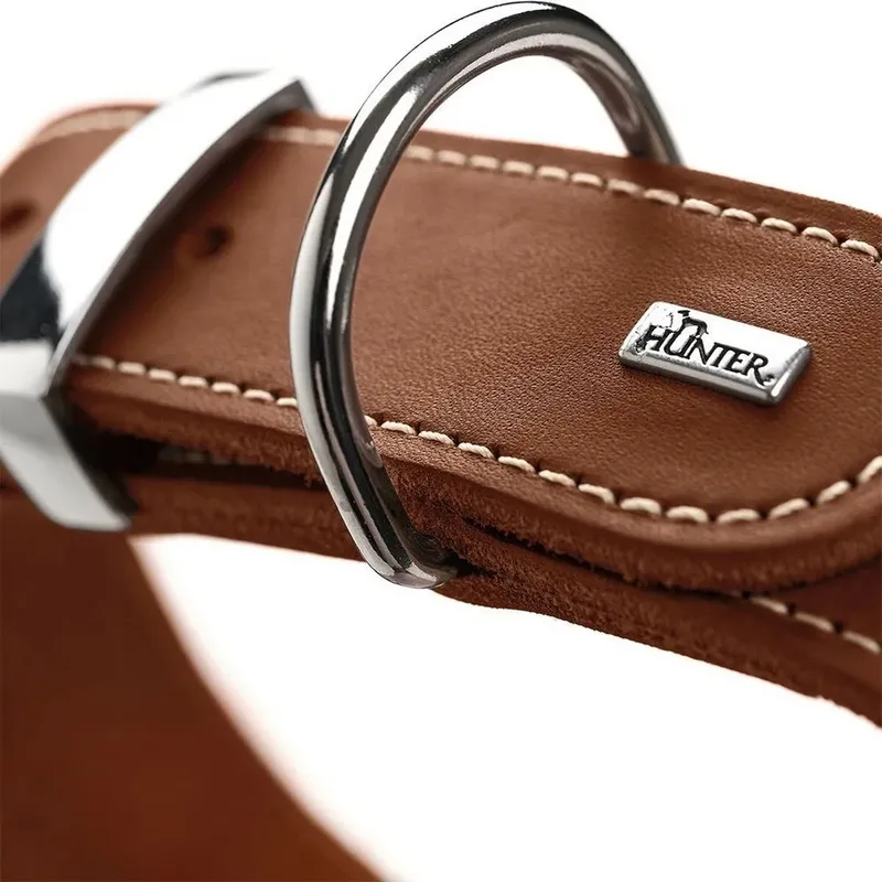 Halsband Aalborg Special Cognac - Hondenhalsband - 35 cm de Hunter – photo produit 5 sur 6