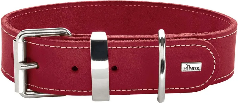 Halsband Aalborg Special - Hondenhalsband - 60 cm von Hunter in Rot – Produktfoto