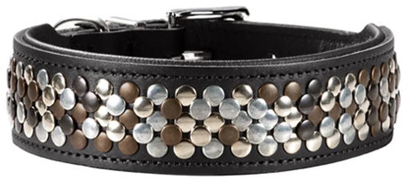 Halsband Arizona - 50 cm von Hunter in Schwarz, Braun – Produktfoto
