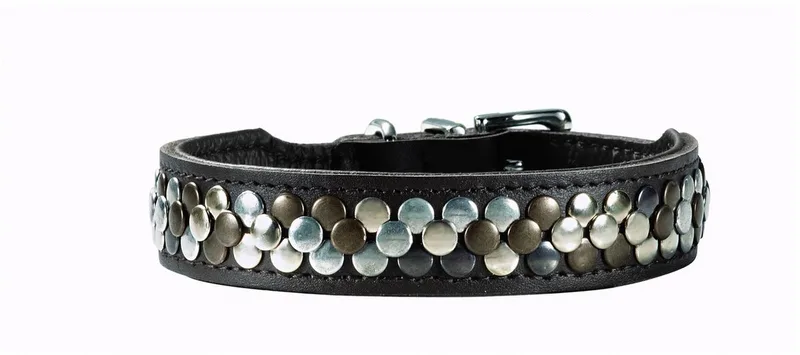 Halsband Arizona - Hondenhalsband - S/M 35-39.5x2.6 Cm de Hunter en Marron – photo produit