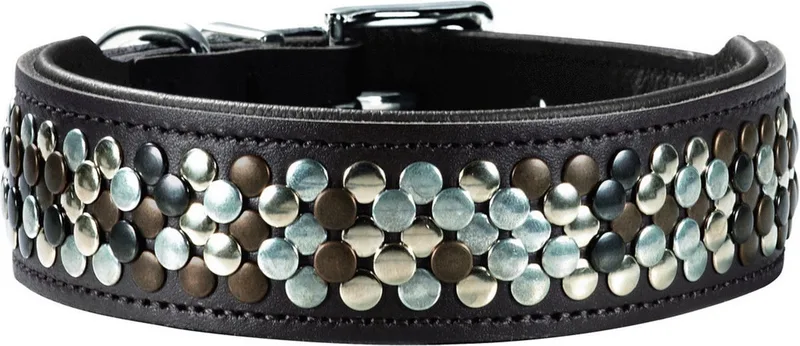 Halsband Arizona - Hondenhalsband - S/M 35-43x3.9 Cm de Hunter en Marron – photo produit